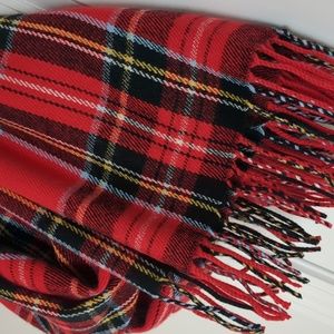 NWT JCrew Factory Classic plaid scarf